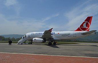 Zonguldak Havalimanı'nda test uçuşları