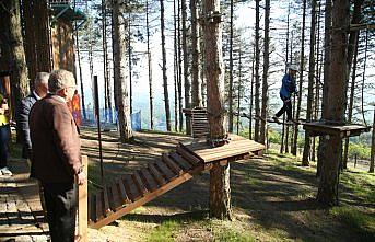 Adrenalin tutkunları Macera Park'ta buluşuyor