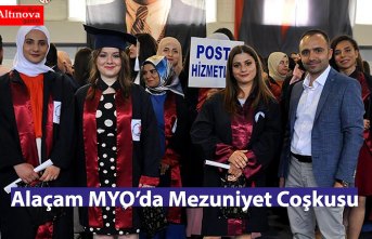 Alaçam MYO’da Mezuniyet Coşkusu