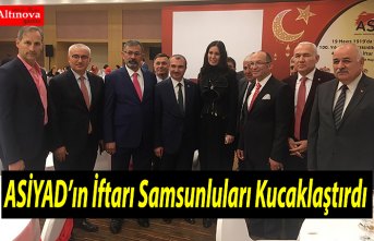 ASİYAD’ın İftarı Samsunluları Kucaklaştırdı