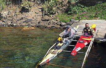 Ata'nın izinde kanoyla 635 kilometre yol katettiler