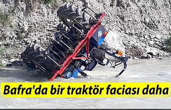 Bafra'da bir traktör faciası daha