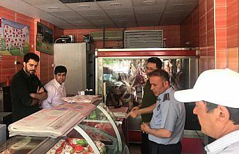 Bafra'da fırın ve kasaplar denetlendi