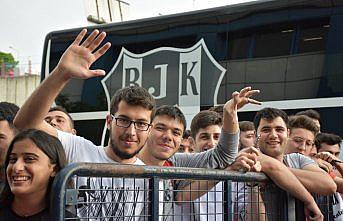 Beşiktaş Trabzon'a geldi