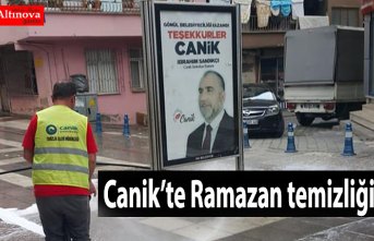 Canik’te Ramazan temizliği