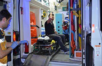 Cenazeye giderken kaza geçirdiler