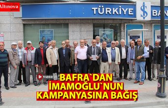 CHP İlçe Örgütünden İmamoğlu'nun Seçim Kampanyasına Bağış