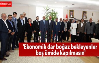 'Ekonomik dar boğaz bekleyenler boş ümide kapılmasın'