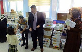 Giresun'da öğrenciler bayram sevincini erken yaşadı