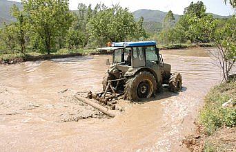 Hanönü'de çeltik ekimi başladı