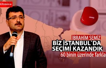 İbrahim Semiz, Biz İstanbul’da seçimi kazandık!
