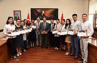 Kırgız sağlıkçılardan üçüncü grubun Kastamonu'daki eğitimi tamamlandı