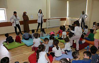 Mudurnu'da öğrencilere temizlik ve diş sağlığı eğitimi