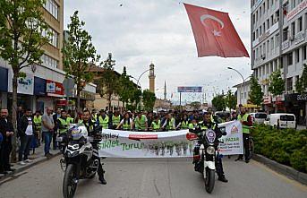Obezite ve madde bağımlılığına karşı pedal çevirdiler