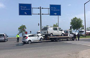 Ordu'da trafik kazası: 3 yaralı