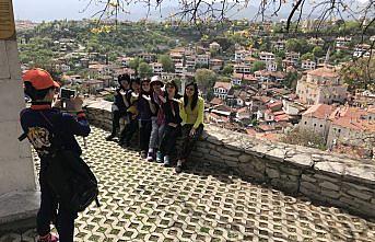 Safranbolu'da hafta sonu yoğunluğu