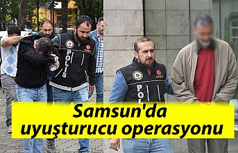 Samsun'da uyuşturucu operasyonu
