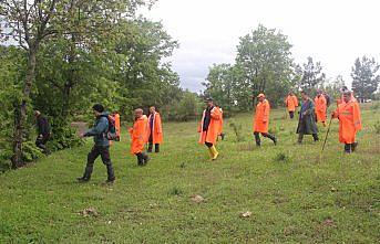 Samsun'da kaybolan 1,5 yaşındaki Ecrin'i arama çalışmaları