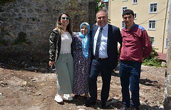 Şehit annesinin yol isteği yerine getirildi