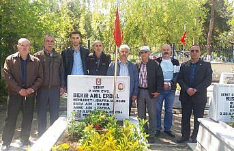 Şehit Bekir Anıl Erdal kabri başında anıldı