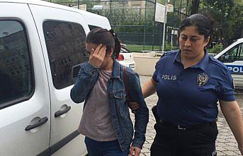 Tartıştığı kocasını bıçakla yaraladığı iddiası