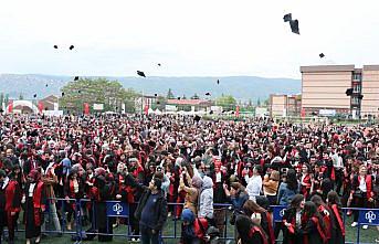 Tokat Gaziosmanpaşa Üniversitesinde mezuniyet heyecanı