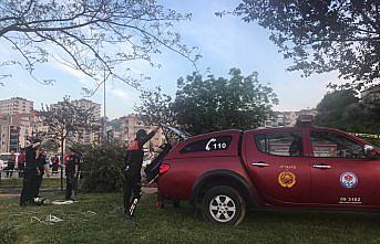 Trabzon'da kanalizasyona düşen işçi kayboldu