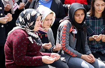 Trafik kazasında şehit olan polisin cenazesi defnedildi