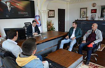 Türk Kızılayı'ndan Kaymakam Öztürk'e ziyaret