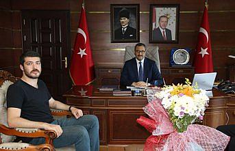 Vali Sarıfakıoğulları, Dr. Çelik'i ağırladı