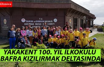 YAKAKENT 100. YIL İLKOKULU BAFRA KIZILIRMAK DELTASINDA