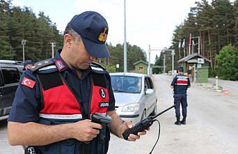 Abant'ta  jandarmadan bayram uygulaması