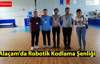 Alaçam'da Robotik Kodlama Şenliği