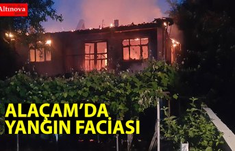 ALAÇAM'DA YANGIN