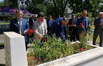Bafra'da şehitler arife günü anıldı