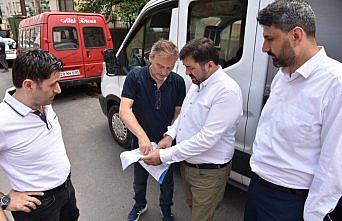 Başkan Şenlikoğlu çalışmaları yerinde inceledi