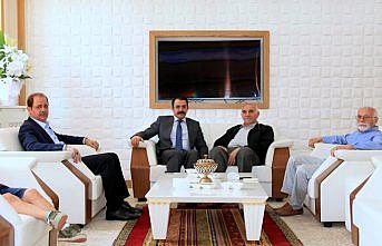 Başsavcı Tiryaki'den, Bayburt Üniversitesi Rektörü Coşkun'a ziyaret