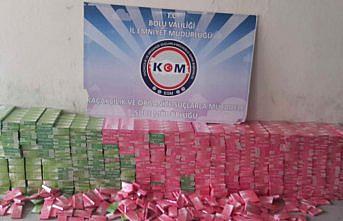 Bolu'da kaçakçılıkla mücadele