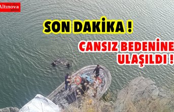 CANSIZ BEDENİNE ULAŞILDI !