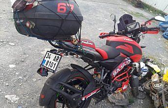 Düzce'de motosiklet kazası: 2 yaralı