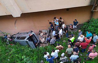 Giresun'da trafik kazası: 1 ölü, 2 yaralı