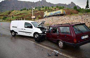 Giresun'da trafik kazası: 4 yaralı