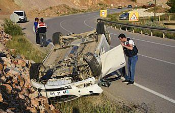 Gümüşhane'de trafik kazaları: 4 yaralı
