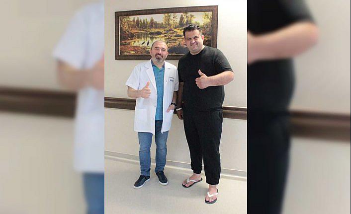 İsviçre'den geldi, Samsun'da obezite ameliyatı oldu