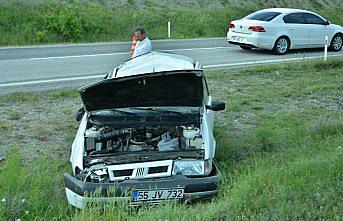 Kastamonu'da otomobil devrildi: 5 yaralı
