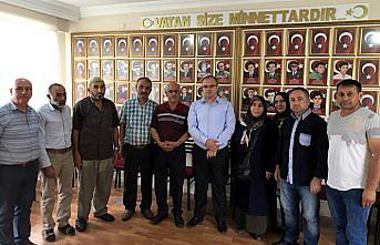 Kaymakam Üçer'den Şehit Aileleri Dayanışma Derneğine ziyaret