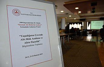 Kaynaşlı'da deprem bilgilendirme projesi