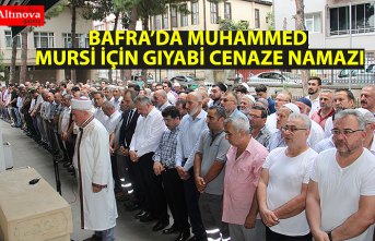 Muhammed Mursi için Bafra'da gıyabi cenaze namazı