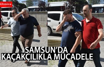 Samsun'da kaçakçılıkla mücadele