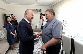 Şehit ailesine bayram ziyareti